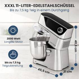 Kuchyňský robot Profi Cook KM 1338 stříbrný

 obrázek produktu 7 z 12