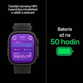 Chytré hodinky Apple GPS + Cellular 49 mm černý titan, burgundsky červený trailový tah - S/M 

 obrázek produktu 4 z 6