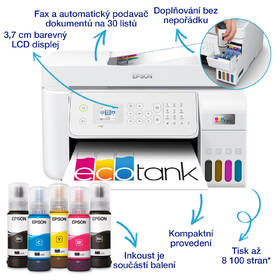 Tiskárna multifunkční Epson EcoTank L5316 bílá

 obrázek produktu 3 z 14