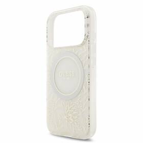 Kryt na mobil Guess IML Flowers Allover Strap MagSafe na Apple iPhone 18 Pro bílý

 obrázek produktu 1 z 5