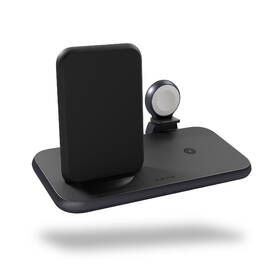 Bezdrátová nabíječka ZENS 4v1 Stand Wireless Charger, 45W USB PD černá

 obrázek produktu 1 z 5