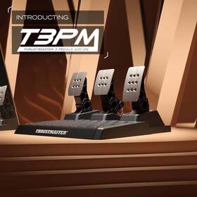 Pedály Thrustmaster T3PM, Magnetické Pedály určené pro PS5, PS4, Xbox One, Xbox Series X|S, PC 

