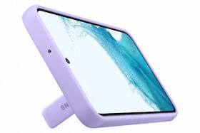 Kryt na mobil Samsung Standing Cover na Galaxy S22+ fialová barva
