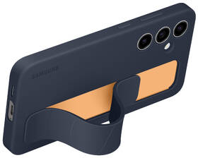 Kryt na mobil Samsung Silicone Grip s poutkem na Galaxy S24 FE černý/modrý

 obrázek produktu 3 z 4