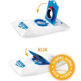 Sáčky do vysavače ETA UNIBAG startovací set č. 3 9900 68040  - 1 x adaptér + 2 x sáček 3 l bílý/modrý

 obrázek produktu 1 z 1