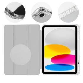 Pouzdro na tablet Obal:Me MistyTab na Apple iPad 10,9 (2022)/Apple iPad 11 (2025) šedé

 obrázek produktu 3 z 4