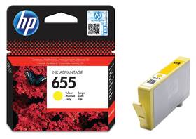 Inkoustová náplň HP 655, 600 stran žlutá

 obrázek produktu 1 z 5