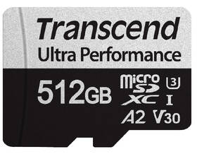 Paměťová karta Transcend 512GB UHS-I U3 (160R/125W) + adaptér 

 obrázek produktu 1 z 1