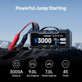 Startovací box Topdon Jump Starter V3000 černé

 obrázek produktu 8 z 15