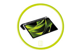 Pouzdro na tablet flipové Mobile Origin Easy Tablet Case na Xiaomi Redmi Pad SE 8.7 černé/průhledné

 obrázek produktu 8 z 11