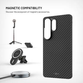 Kryt na mobil FIXED MagVelar s MagSafe na Samsung Galaxy S26 Ultra černý

 obrázek produktu 1 z 2