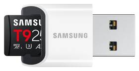 Paměťová karta Samsung T9 MicroSDXC 256GB UHS-I U3 (200R/130W) + USB Adaptér černá

 obrázek produktu 1 z 6