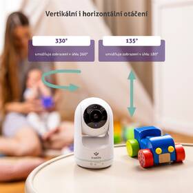 Dětská elektronická chůva TrueLife NannyCam R5 bílá/zelená

 obrázek produktu 2 z 12