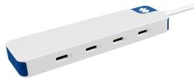 USB Hub HyperDrive Flex 4 Port USB-C bílý/modrý

 obrázek produktu 2 z 6