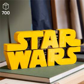 Stavebnice LEGO® Star Wars™ 75407 Logo Star Wars™ z kostek 

 obrázek produktu 7 z 9