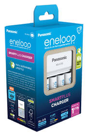 Nabíječka Panasonic Eneloop Smart-Quick Charger pro AA,AAA + 4x Panasonic Eneloop 2000mAh 

 obrázek produktu 1 z 3