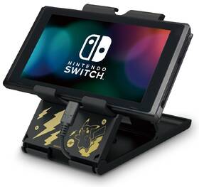 Držák HORI Compact PlayStand pro Nintendo Switch - Pikachu Black & Gold 

 obrázek produktu 1 z 6