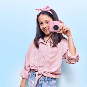 Instantní fotoaparát LAMAX InstaKid1 růžová barva

