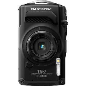Digitální fotoaparát OM SYSTEM TG-7 černá barva
