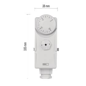 Termostat EMOS příložný, manuální, P5681 

 obrázek produktu 5 z 6
