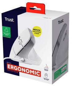 Myš Trust Bayo II Ergonomic bílá

 obrázek produktu 11 z 11