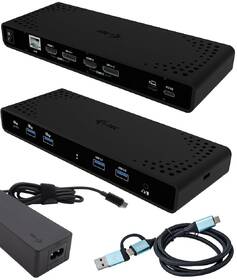 Dokovací stanice i-tec Universal Dual 4K Display, Power Delivery 85W + USB-C 100W černá

 obrázek produktu 1 z 4