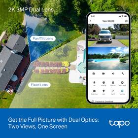 IP kamera TP-Link Tapo C246D 2K Dual bílá

 obrázek produktu 3 z 11