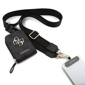 Popruh na krk Guess Crossbody PU 4G Metal Logo + Peněženka černý

 obrázek produktu 1 z 5