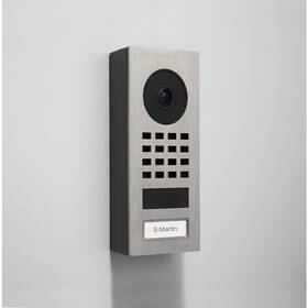 Dveřní videotelefon DoorBird D1101V na povrch, 1 tlačítko nerez ocel 

 obrázek produktu 2 z 3