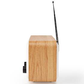 Internetový radiopřijímač s DAB+ Nedis RDIN2000WT bílý/dřevo

 obrázek produktu 2 z 8
