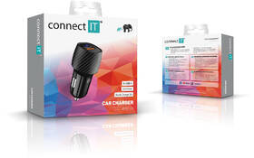 Adaptér do auta Connect IT InCarz QC 3.0, USB černý

 obrázek produktu 4 z 4
