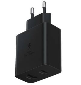 Nabíječka do sítě Samsung EP-TA220, 1x USB, 1x USB-C PD, 35W černá

 obrázek produktu 1 z 2