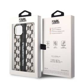 Kryt na mobil Karl Lagerfeld Monogram Vertical Stripe na Apple iPhone 14 Plus černý

 obrázek produktu 3 z 3