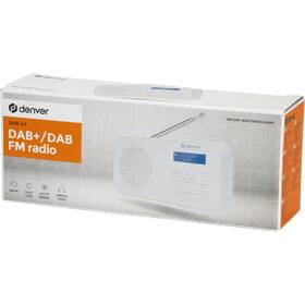 Radiopřijímač s DAB+ Denver DAB‑42 bílý

 obrázek produktu 4 z 4