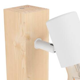 Bodové svítidlo Eglo Townshend 3, 1xE27 bílé/dřevo

 obrázek produktu 1 z 2