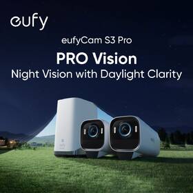 IP kamera Anker eufy S3 Pro 4K (3 ks + HomeBase 3) bílý

 obrázek produktu 4 z 6