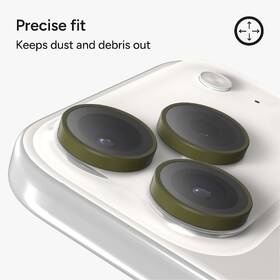Ochranné sklo čočky fotoaparátu ZAGG InvisibleShield Premium GL (CameraRings) na Apple iPhone 17 Pro/17 Pro Max/16 Pro/16 Pro Max/15 Pro/15 Pro Max zelené

 obrázek produktu 6 z 11