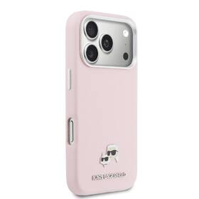 Kryt na mobil Karl Lagerfeld PU Karl and Choupette Heads Pins MagSafe na Apple iPhone 17 Pro Max růžový

 obrázek produktu 3 z 6