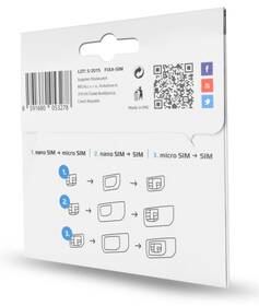 Adaptér FIXED nanoSIM - microSIM - miniSIM 

 obrázek produktu 2 z 2