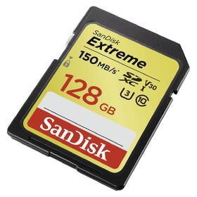 Paměťová karta SANDISK 128GB UHS-I U3 (150R/70W) 

 obrázek produktu 1 z 3