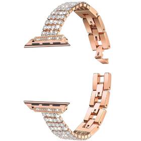 Řemínek WG Universal, kovový, shine, 22mm - rose gold 

 obrázek produktu 1 z 4