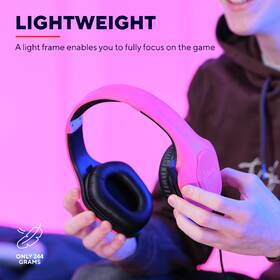 Headset Trust GXT 415P Zirox růžový

 obrázek produktu 7 z 12