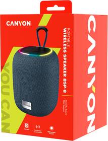 Přenosný reproduktor Canyon BSP-8 šedá barva
