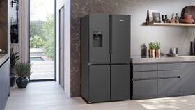 Americká lednice Siemens KF96DAXEA černá barva
