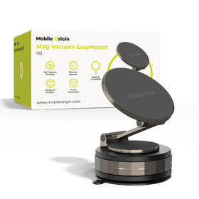 Držák na mobil Mobile Origin MagSafe Vacuum EasyMount O3 šedý

 obrázek produktu 11 z 11