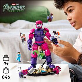 Stavebnice LEGO® Marvel 76348 Velkolepá bitva: Avengers: Doomsday 

 obrázek produktu 6 z 9