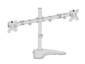 Držák Connect IT TwinArm Basic Beta na 2 monitory 13" až 32", nosnost 2x8 kg černý

 obrázek produktu 1 z 3