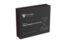 Sada Prestigio set pro uchování nedopitých láhví vína černá

 obrázek produktu 5 z 5