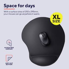 Podložka pod myš Trust BigFoot XL, 25,5 × 29,5 cm černá

 obrázek produktu 1 z 7