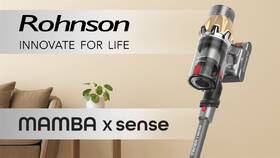 Tyčový vysavač Rohnson M15 Mamba X Sense šedý/zlatý

 obrázek produktu 6 z 17